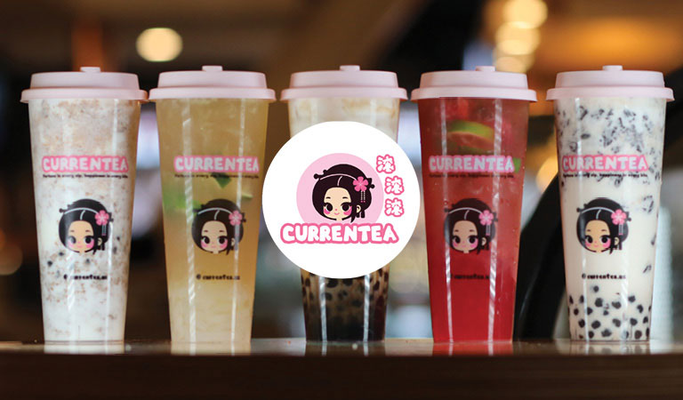 An assortment of teas available at Currentea at Hub Hall